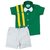 Conjunto Infantil Camisa Social Verde