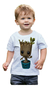 Camiseta Personalisada Infantil Groot Guardiões Das Galáxias