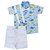 Conjunto Roupa Infantil Masculina Baleia Azul