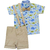 conjunto roupa social infantil masculina com bermuda suspensório e gravata borboleta aniversário bebe menino