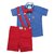 Conjunto Infantil Galinha Pintadinha Camisa Azul Royal