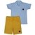 conjunto roupa polo infantil masculina com bermuda