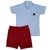 Conjunto Camisa Polo Infantil Branca