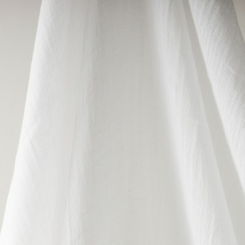 Organza de Lino Blanco