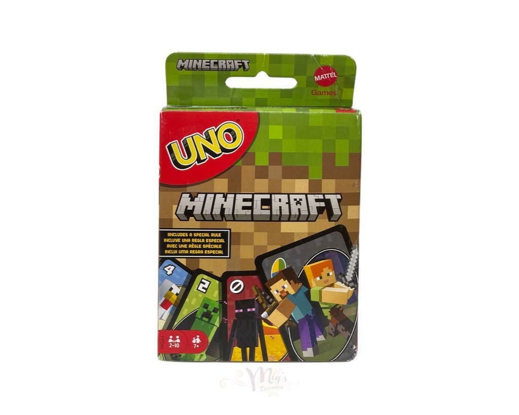 JOGO UNO MINECRAFT - Comprar em Mig's Presentes