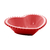 SALADEIRA PORCELANA CORAÇÃO BEADS VERMELHO 21X18CM - 28519# - comprar online