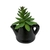 ENFEITE MINI VASO BONSAI PRETO - 96847