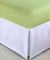 SAIA PARA CAMA SOLTEIRO LISO 36CM + TAMPO 88CM X 1,90CM BRANCO#