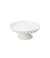 CENTRO DE MESA DECORATIVO DE CERÂMICA CORAÇÃO BRANCO 15CM - 8022