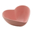 TRAVESSA PEQUENA HEART ROSA 14X13CM - 8693