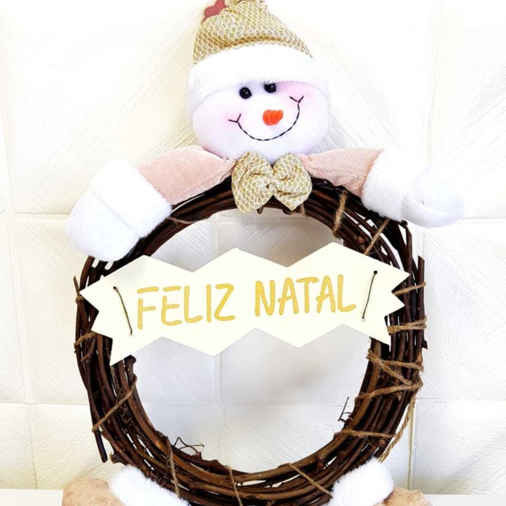 PAPAI NOEL GUIRLANDA - NATAL*** - Mig's Presentes