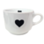 XICARA DE PORCELANA BLACK HEART 170ML - comprar online