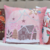 CAPA DE ALMOFADA CASINHA SWEET NATAL ROSE - NEW