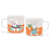 CANECA ESTILO AGATA FELIZ PÁSCOA LARANJA - 200ML BGY**