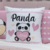 CAPA DE ALMOFADA PANDA LOVE - NEW