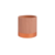 CACHEPOT EM CIMENTO TERRACOTA E ROSE GOLD - 13463 - comprar online