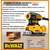 LIJADORA ORBITAL 230W DWE6411 DEWALT en internet