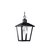 FAROL TRAPEZOIDAL CON FLORON Y CADENA NEGRO SAN JUSTO