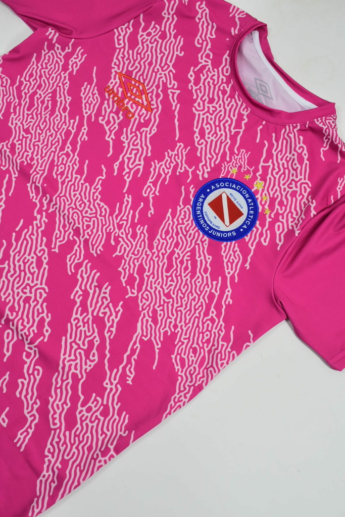 Camiseta Argentinos Juniors Arquero Rosa Umbro 2023