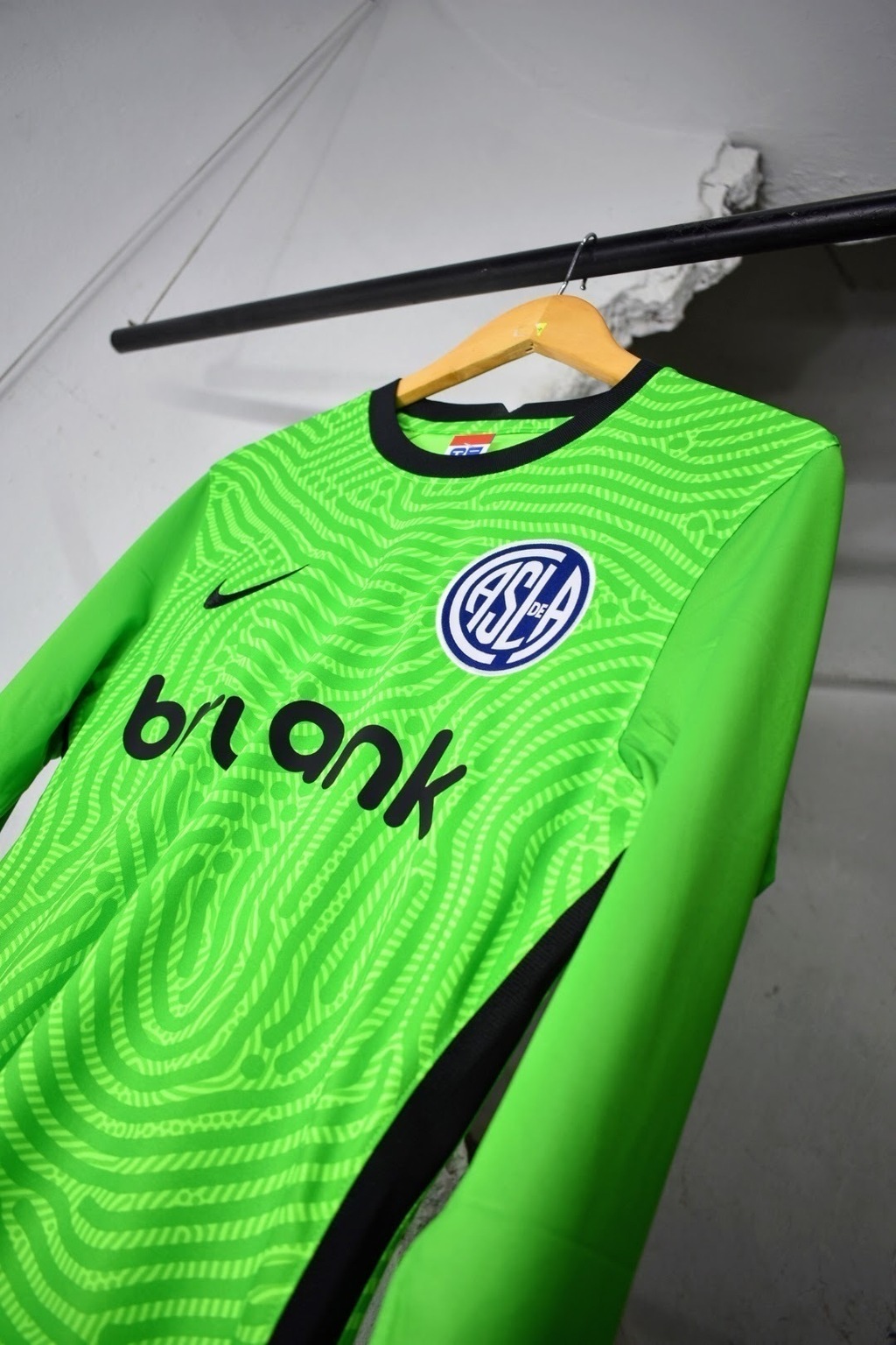 Camiseta San Lorenzo Arquero Verde Fluo Nike 2024