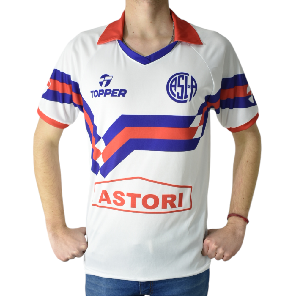 Camiseta retro de san lorenzo hotsell