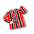 Camiseta Chacarita Juniors Hummel Manga Larga Titular 2023
