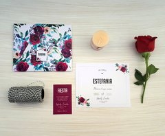 Invitación 15 Años Modelo Roses