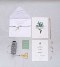 Invitación boda Modelo Greenery - comprar online