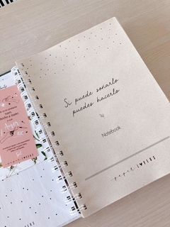Notebook - Cuaderno/agenda - Le fleuri en internet