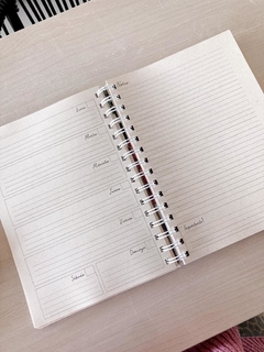 Notebook - Cuaderno/agenda - Corazones - comprar online
