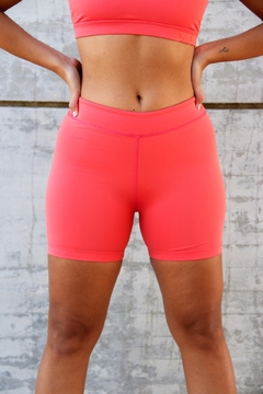 BIKER SHORT CORAL - comprar online