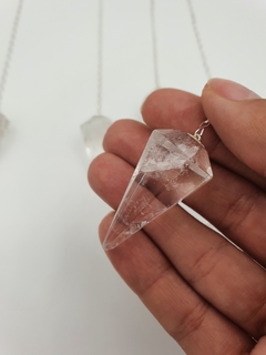 Péndulo de Cuarzo Cristal de Roca - comprar online