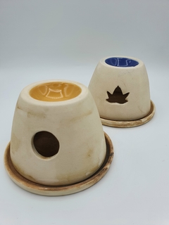 Hornito Cósmico para esencias de cerámica