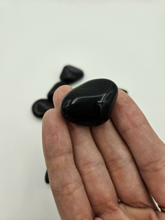 Obsidiana Negra rolada