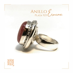 Anillo Ermine (Amatista) - Quimbaya Orfebrería 