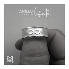 Anillo Infinito en plata - comprar online