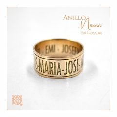 Anillo oro