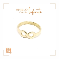 Anillo Infinito de Oro - comprar online