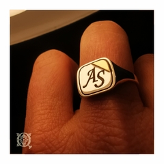 Anillo Sello Iniciales - tienda online