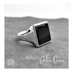 Anillo hombre plata