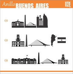 Anillo BUENOS AIRES - Quimbaya Orfebrería 