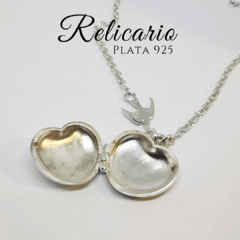 relicario plata