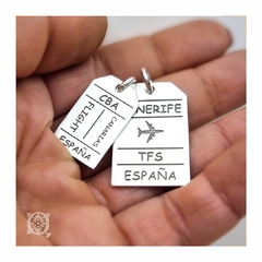 Dije Boarding Pass - Quimbaya Orfebrería 