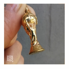 Dije Copa del Mundo en Oro - Quimbaya Orfebrería 
