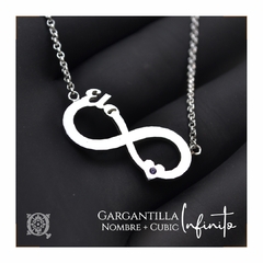 Gargantilla Infinito con Nombre - comprar online