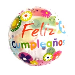 GLOBOS CRISTAL VERANO FRUTAL 23cm x2