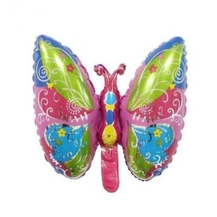 GLOBO MARIPOSA METALIZADO 40cm - comprar online