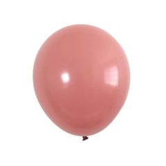 GLOBOS COLOR ROSA PALO x10