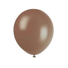 GLOBOS COLOR CHOCOLATE x10 - comprar online