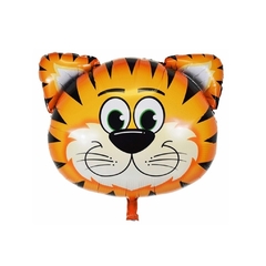 GLOBO TIGRE METALIZADO 40cm